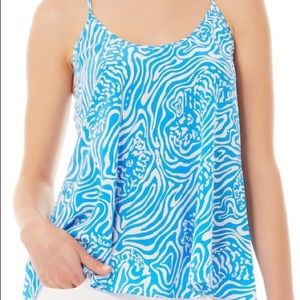 Lilly Pulitzer Maisy Printed Racerback Top